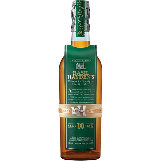 Basil Hayden 10 Year Old Rye Kentucky Whiskey