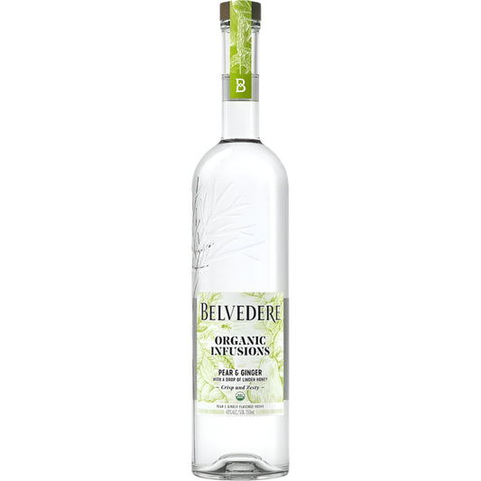 Belvedere Organic Infusions Pear & Ginger Flavored Vodka