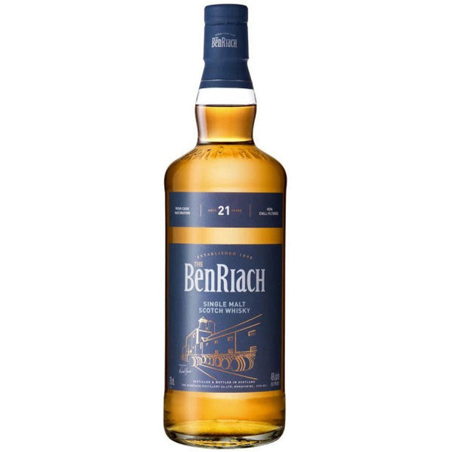Benriach 21 Year Single Malt Scotch Whiskey 750ml - Bottles2Gift