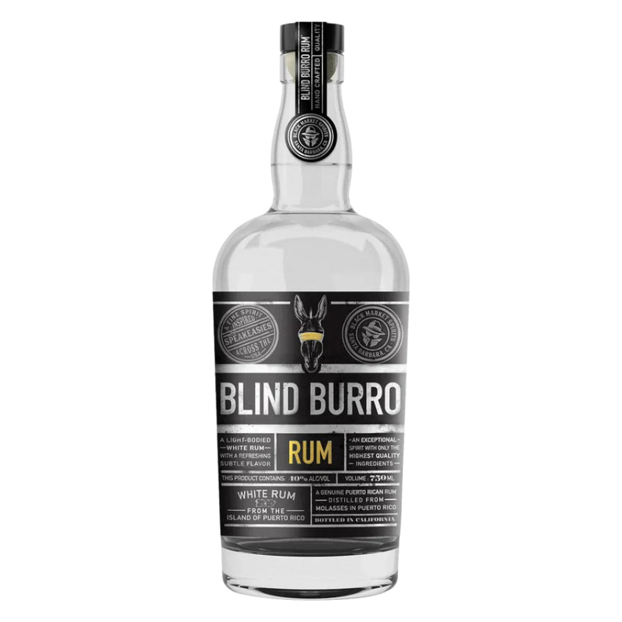 Black Market Blind Burro Light Rum 1 Liter - Bottles2Gift