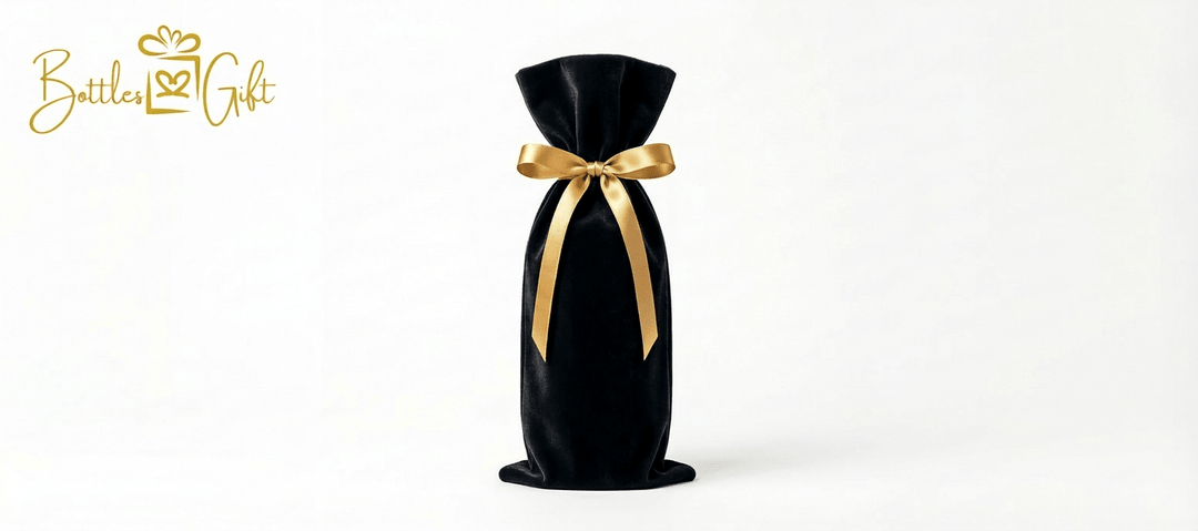 Black Velvet Gift Bag - Bottles2Gift
