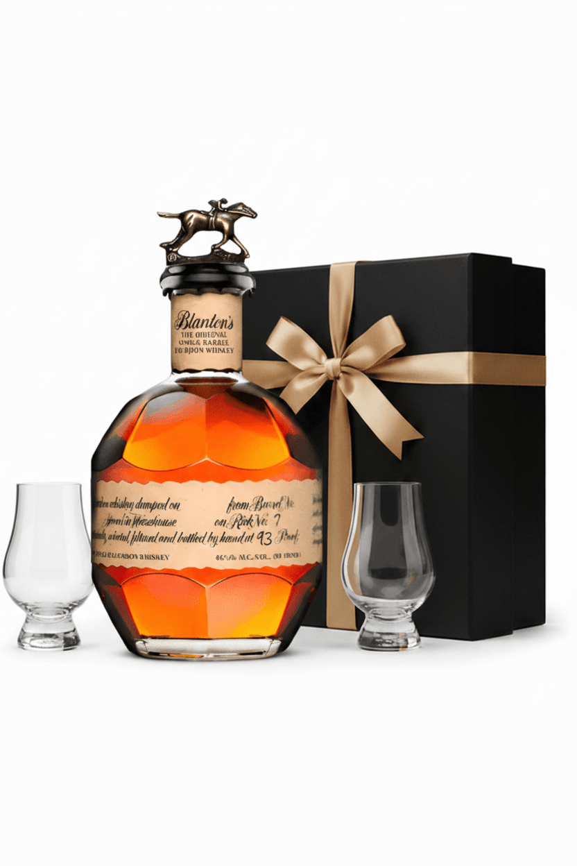 Blanton's Original Single Barrel Bourbon Whiskey Gift Set - Bottles2Gift