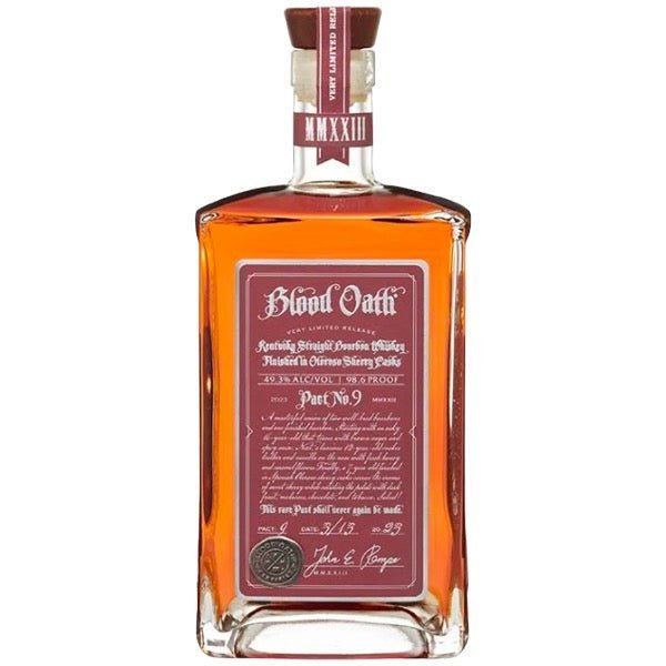 Blood Oath Pact 9 Limited Release Kentucky Bourbon Whiskey - Bottles2Gift