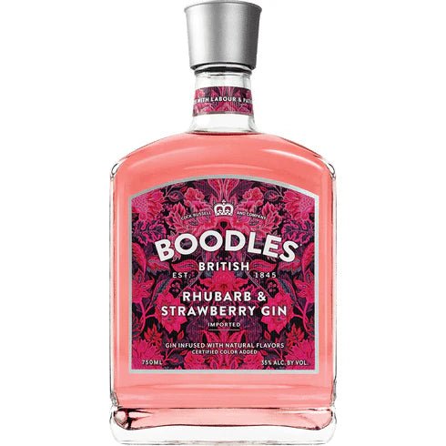 Boodles Rhubarb Strawberry Gin - Bottles2Gift