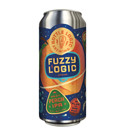 Bottle Logic Brewing - Fuzzy Logic Hazy Peach IPA - Bottles2Gift