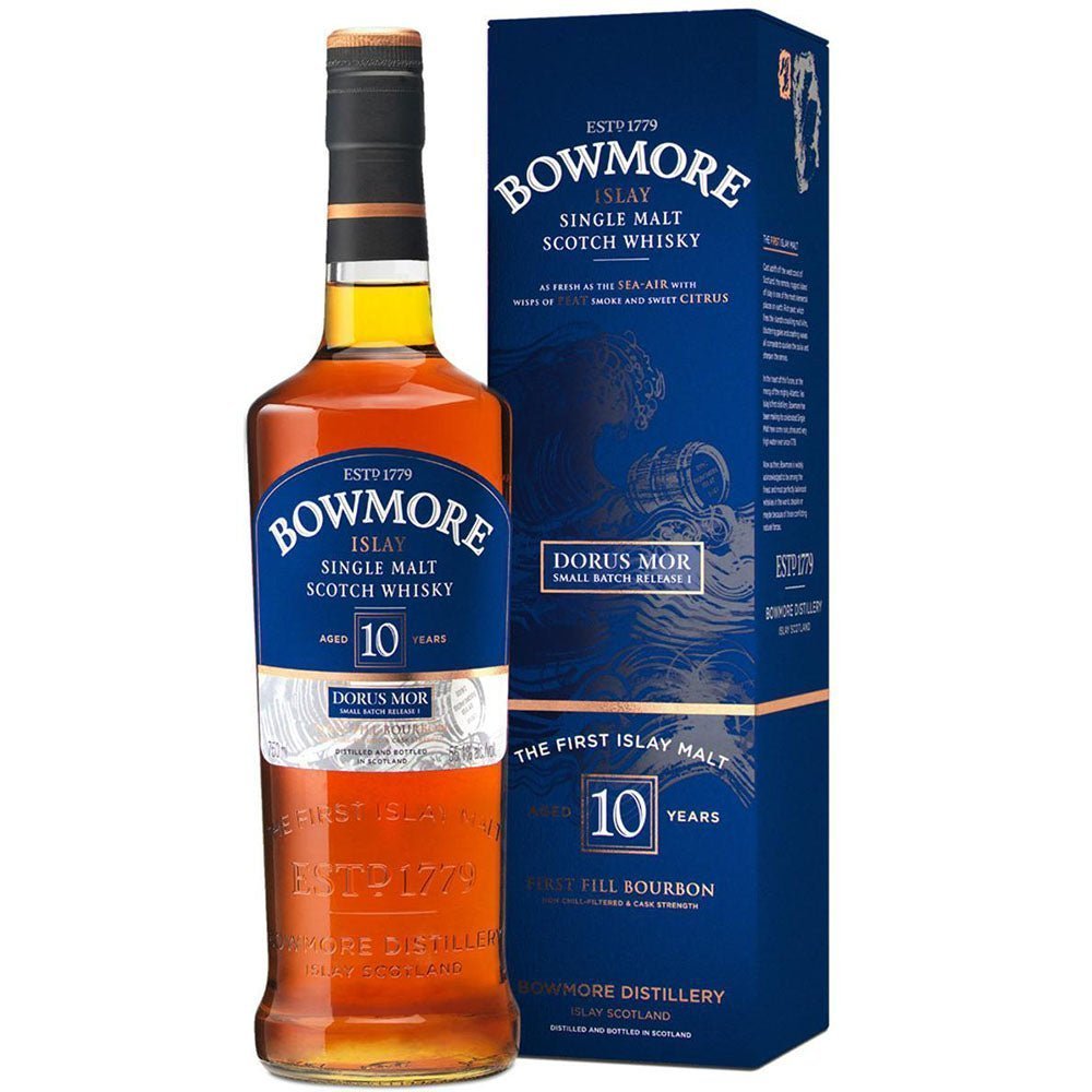 Bowmore 10 Year Islay Single Malt Scotch Whisky 750ml - Bottles2Gift