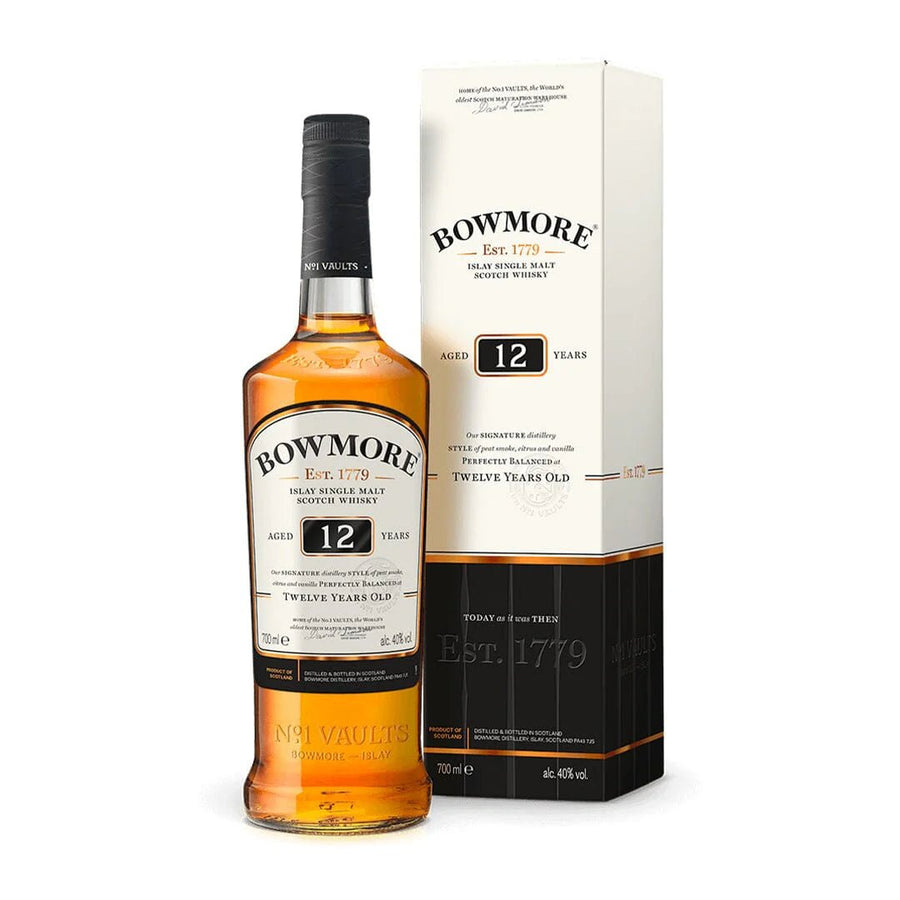 Bowmore 12 Year Single Malt Scotch Whisky - Bottles2Gift