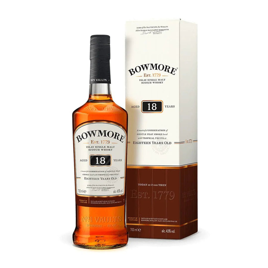 Bowmore 18 Year Old Islay Single Malt Scotch Whisky - Bottles2Gift