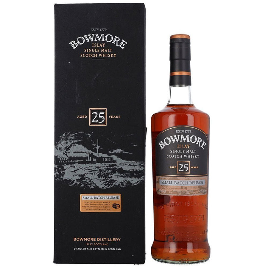 Bowmore 25 Year Islay Single Malt Scotch Whisky 750ml - Bottles2Gift