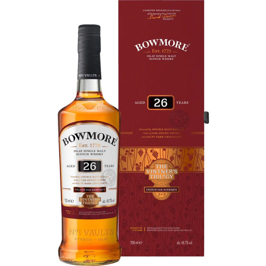 Bowmore 26 Year Islay Single Malt Scotch Whisky 750ml - Bottles2Gift
