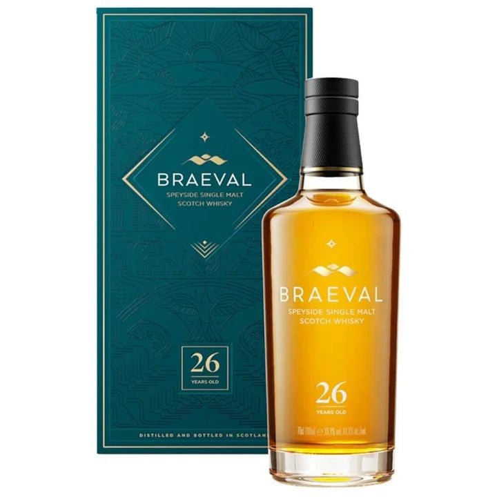 Braeval 26 Year Speyside Single Malt Scotch Whisky - Bottles2Gift
