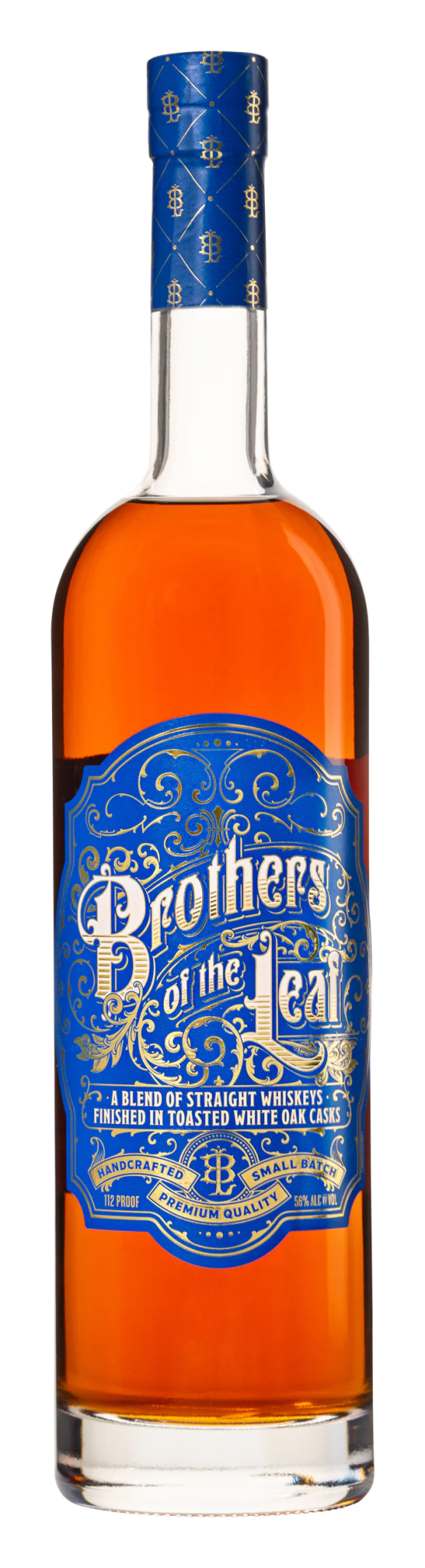Brothers Of The Leaf Blended Straight Whiskey Finished In Toasted White Oak Casks 750ml - Bottles2Gift