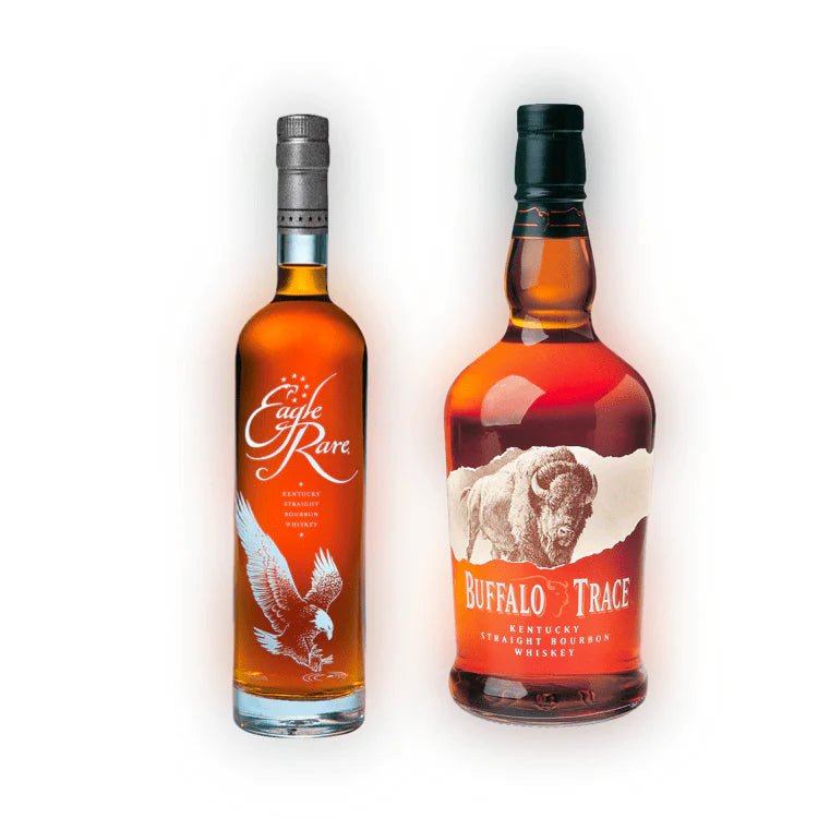 Buffalo Trace & Eagle Rare 10 - Year Bourbon Whiskey 750ml Bourbon Bundle - Bottles2Gift