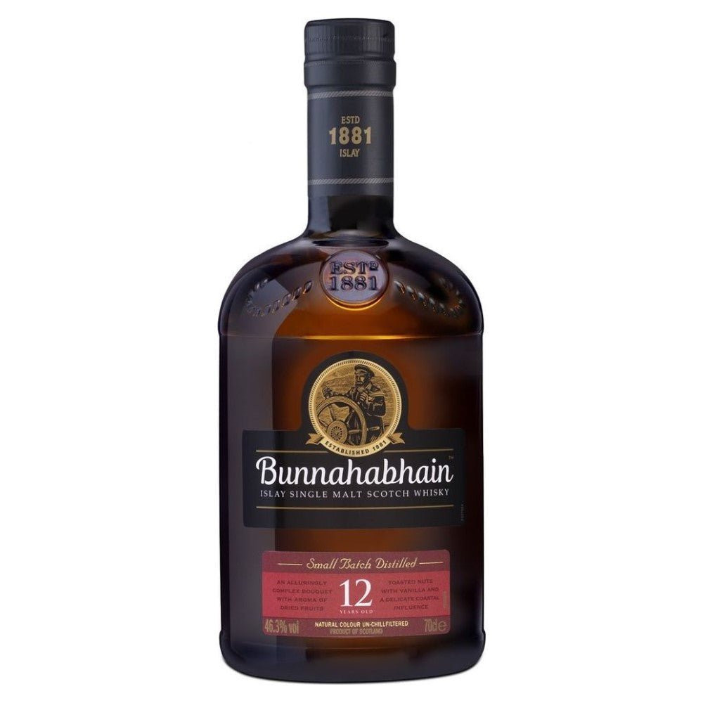 Bunnahabhain 12 Year Old Single Malt Scotch Whisky - Bottles2Gift