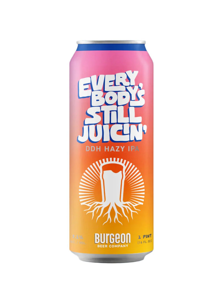 Burgeon Beer Co. – Everybody's Still Juicin' DDH Hazy IPA - Bottles2Gift