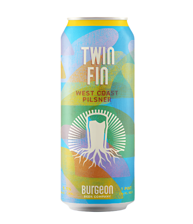Burgeon Beer Co. Twin Fin West Coast Pilsner - Bottles2Gift