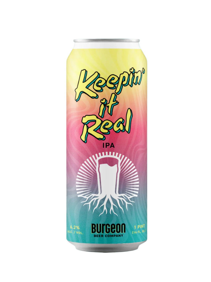 Burgeon Beer Company - Keepin' It Real IPA - Bottles2Gift