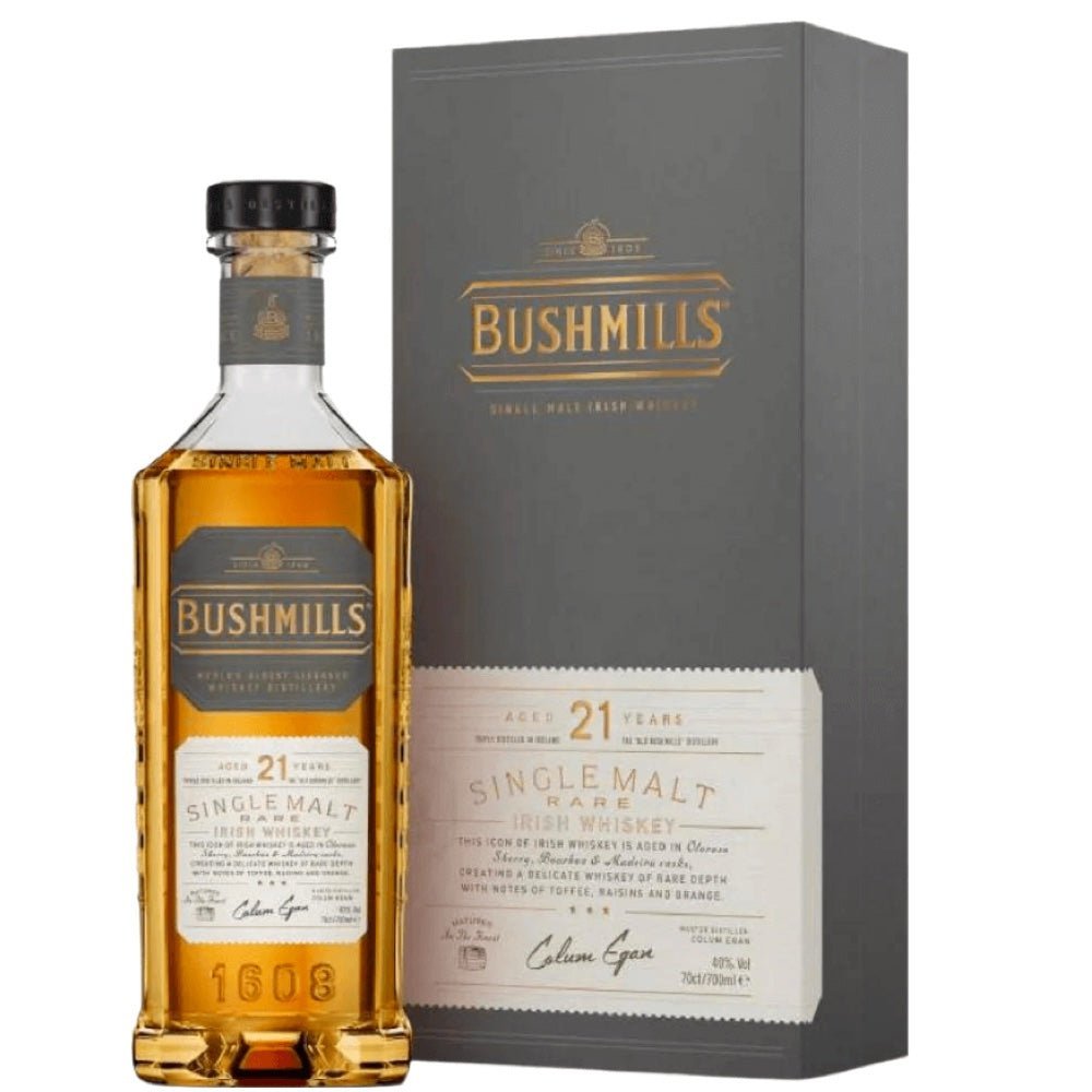Bushmills Distillery - 21 Year Old Single Malt Irish Whiskey 750ml - Bottles2Gift