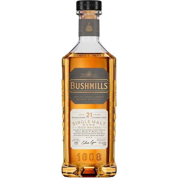 Bushmills Distillery - 21 Year Old Single Malt Irish Whiskey 750ml - Bottles2Gift
