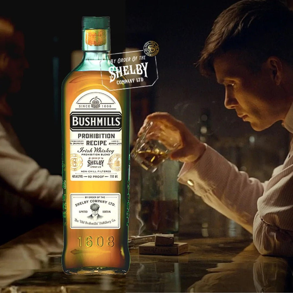 Bushmills Distillery - Peaky Blinders Prohibition Recipe Irish Whiskey 750ml - Bottles2Gift