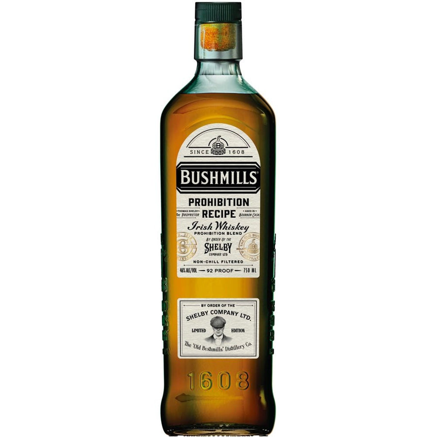 Bushmills Distillery - Peaky Blinders Prohibition Recipe Irish Whiskey 750ml - Bottles2Gift