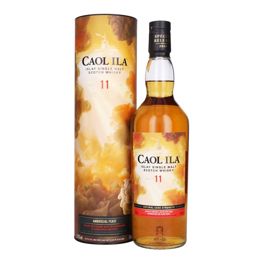 Caol Ila 11 Year "Ambrosial Feast" Single Malt Scotch Cask Strength Special Release - Bottles2Gift