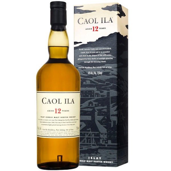Caol Ila 12 Year Single Malt Scotch Whisky 750ml - Bottles2Gift