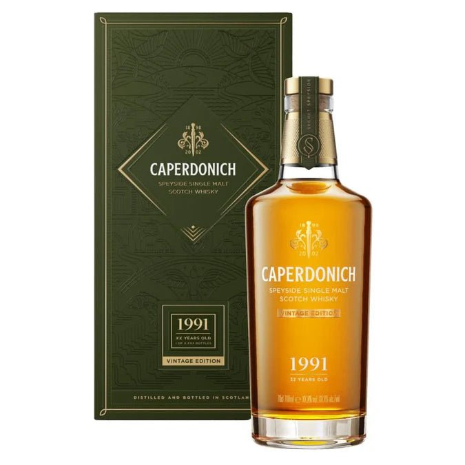 Caperdonich 32 Year Vintage 1991 Unpeated Single Malt Scotch Whisky - Bottles2Gift