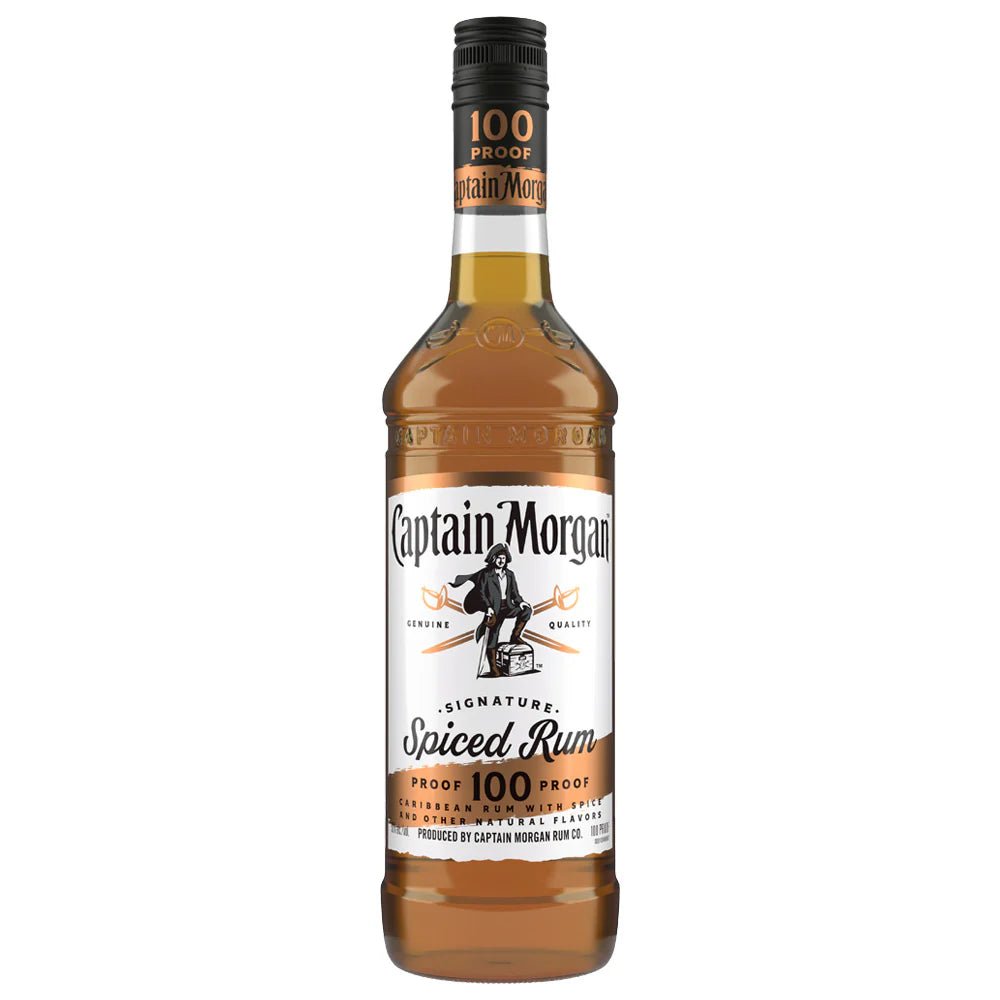 Captain Morgan Signature 100 Proof Spiced Rum - Bottles2Gift