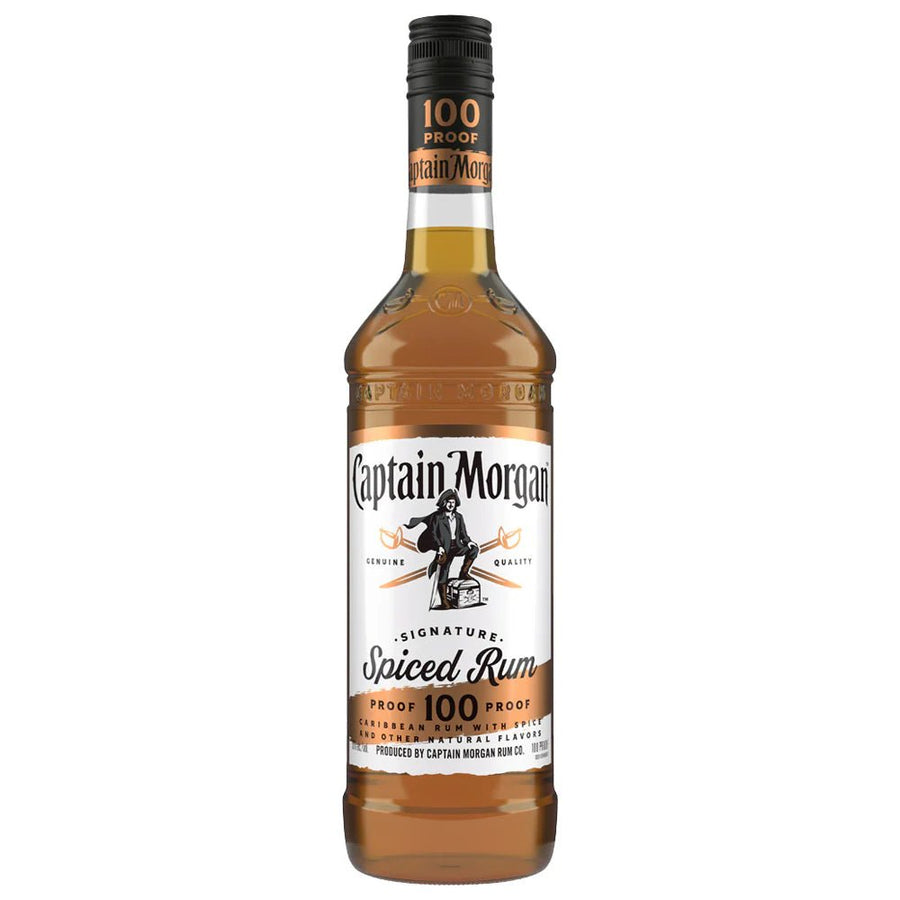 Captain Morgan Signature 100 Proof Spiced Rum - Bottles2Gift