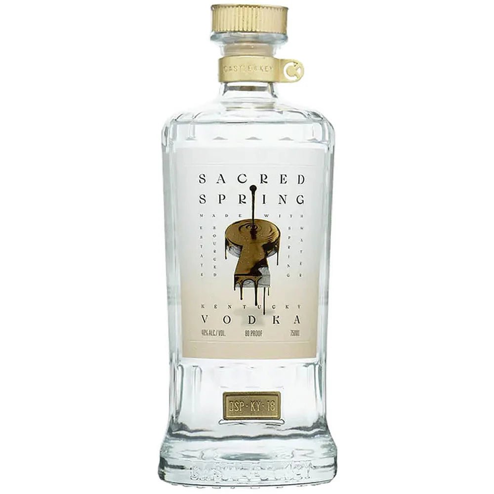Castle & Key Sacred Spring Vodka - Bottles2Gift