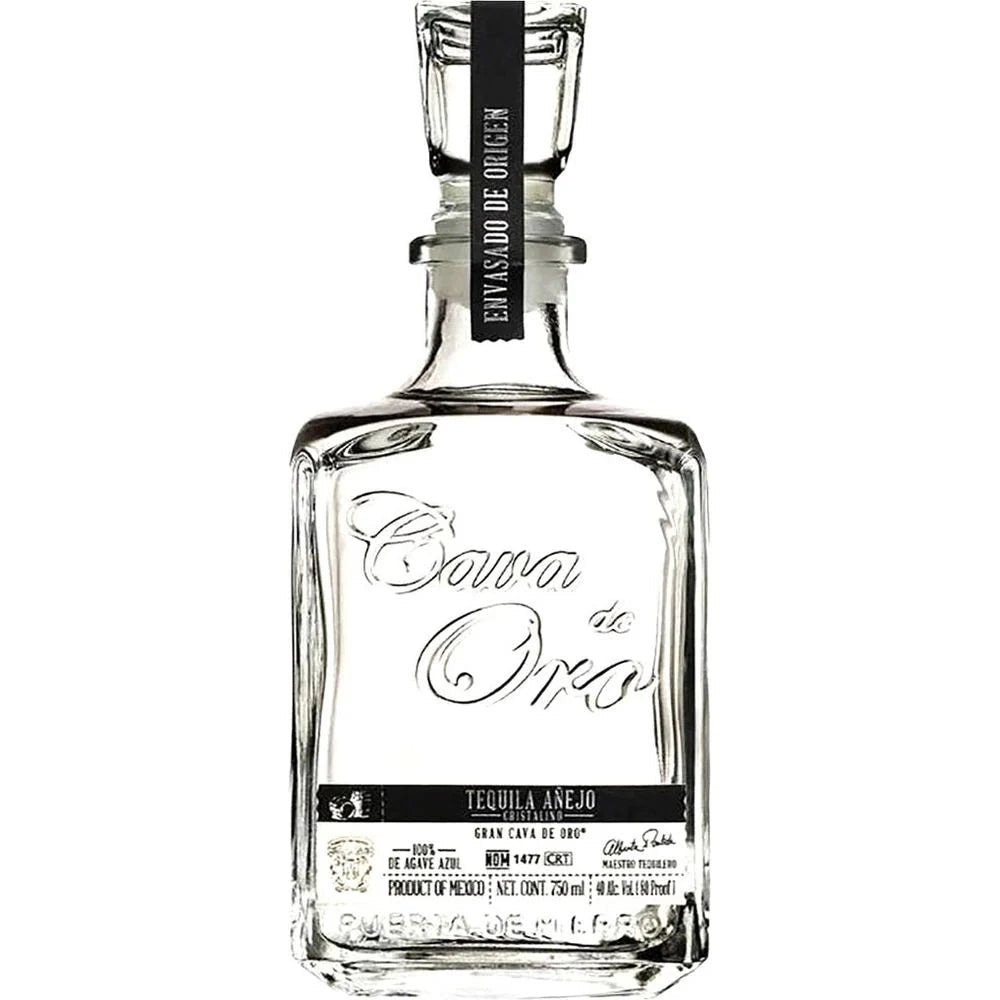 Cava de Oro Añejo Cristalino Tequila 750ml - Bottles2Gift