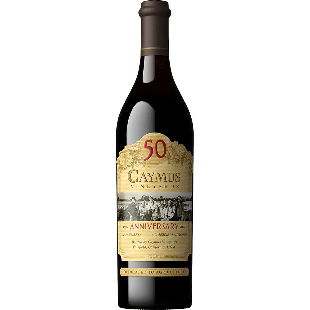 Caymus Vineyards Cabernet Sauvignon 50th Anniversary California 2022 - Bottles2Gift