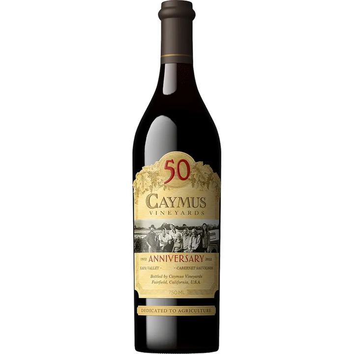 Caymus Vineyards Cabernet Sauvignon 50th Anniversary California 2022 - Bottles2Gift