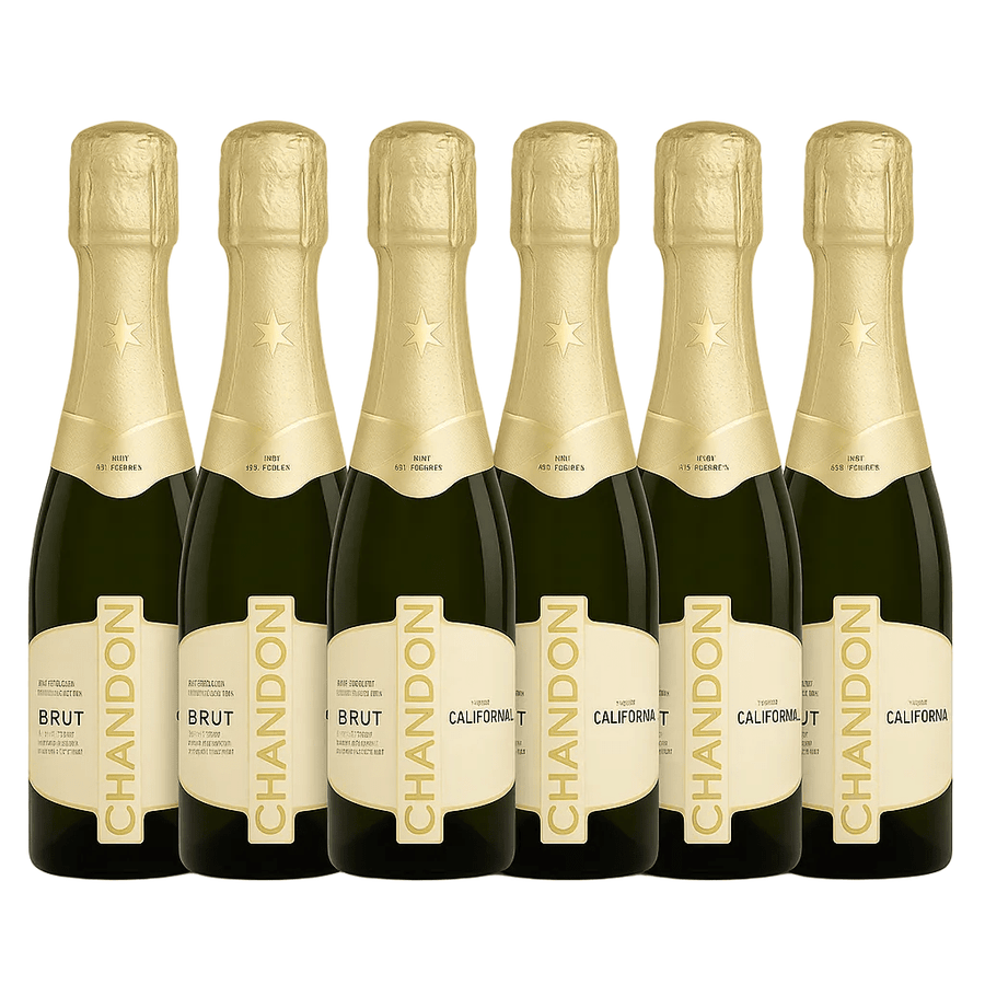 Chandon Sparkling Brut California 187ml 6 - Pack - Bottles2Gift