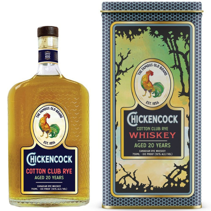 Chicken Cock 20 Year Cotton Club Rye Whiskey 750ml - Bottles2Gift
