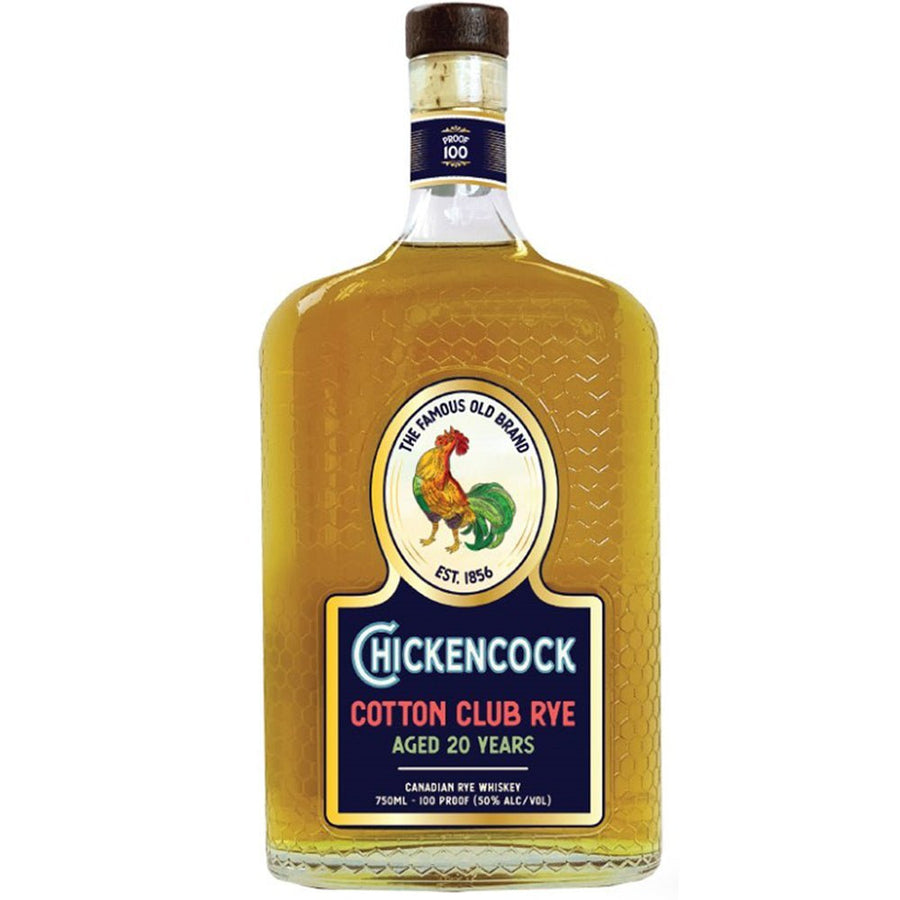 Chicken Cock 20 Year Cotton Club Rye Whiskey 750ml - Bottles2Gift