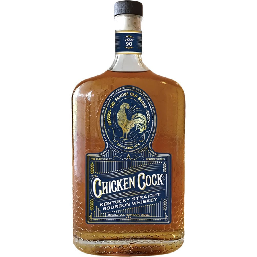 Chicken Cock Kentucky Straight Bourbon Whiskey 750ml - Bottles2Gift