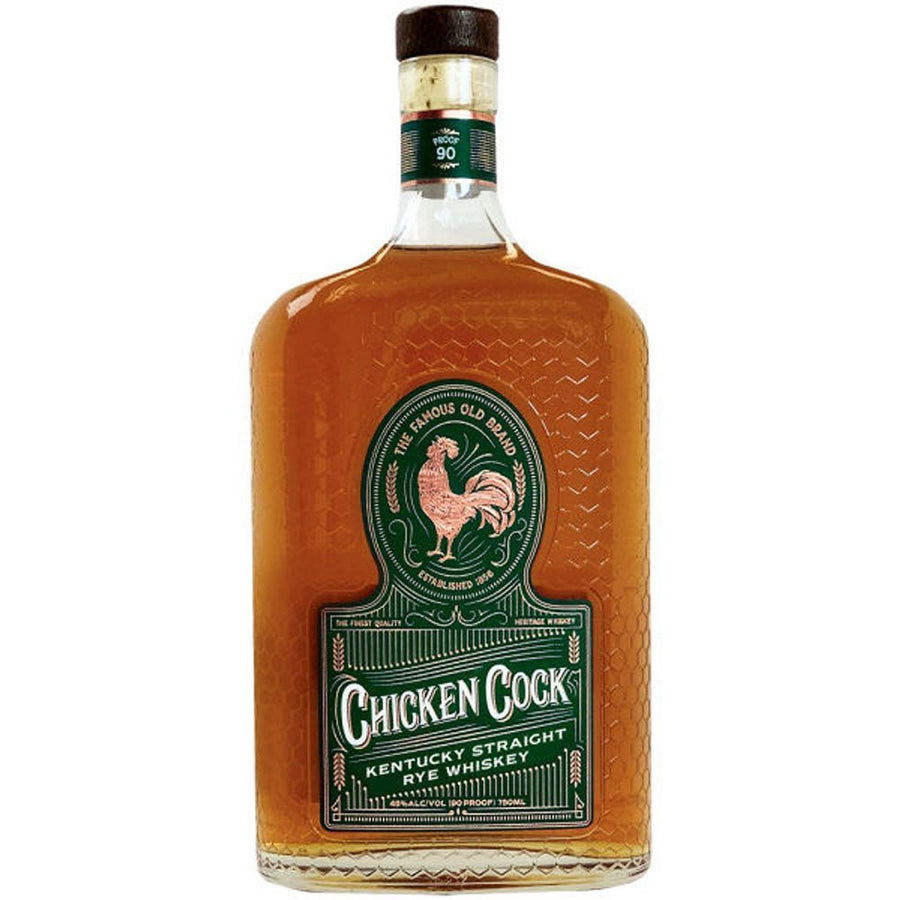 Chicken Cock Whiskey - Kentucky Straight Rye Whiskey 750ml - Bottles2Gift