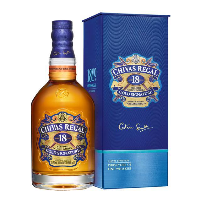 Chivas Regal Gold Signature 18 Year Blended Scotch Whisky - Bottles2Gift