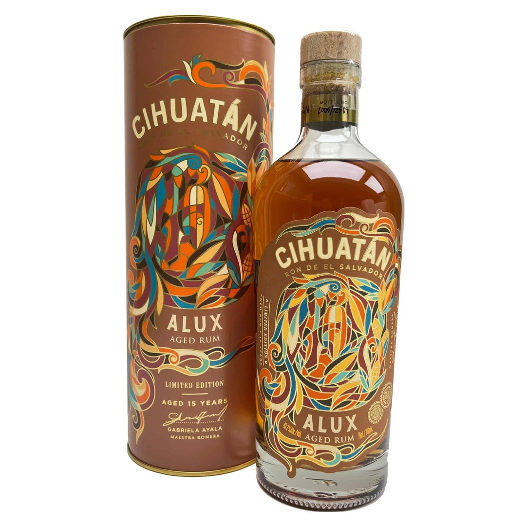 Cihuatan Alux 15 year Aged Rum 700ml - Bottles2Gift