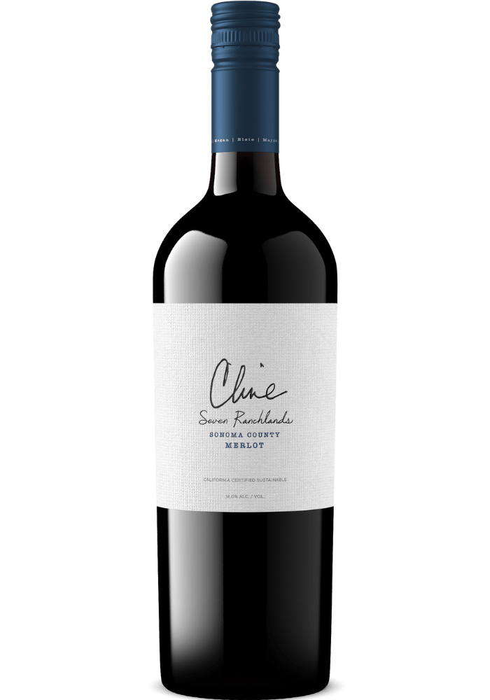 Cline Seven Ranchlands Merlot Sonoma County 750ml - Bottles2Gift