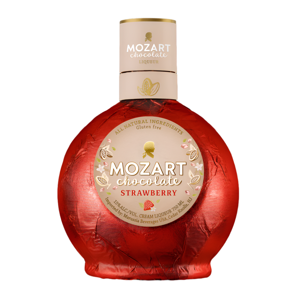 Mozart Chocolate Strawberry Cream Liqueur