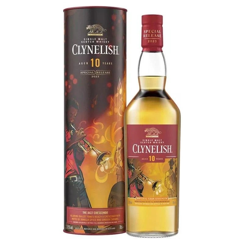 Clynelish 10 Year "Jazz Crescendo" Single Malt Scotch Cask Strength - Bottles2Gift