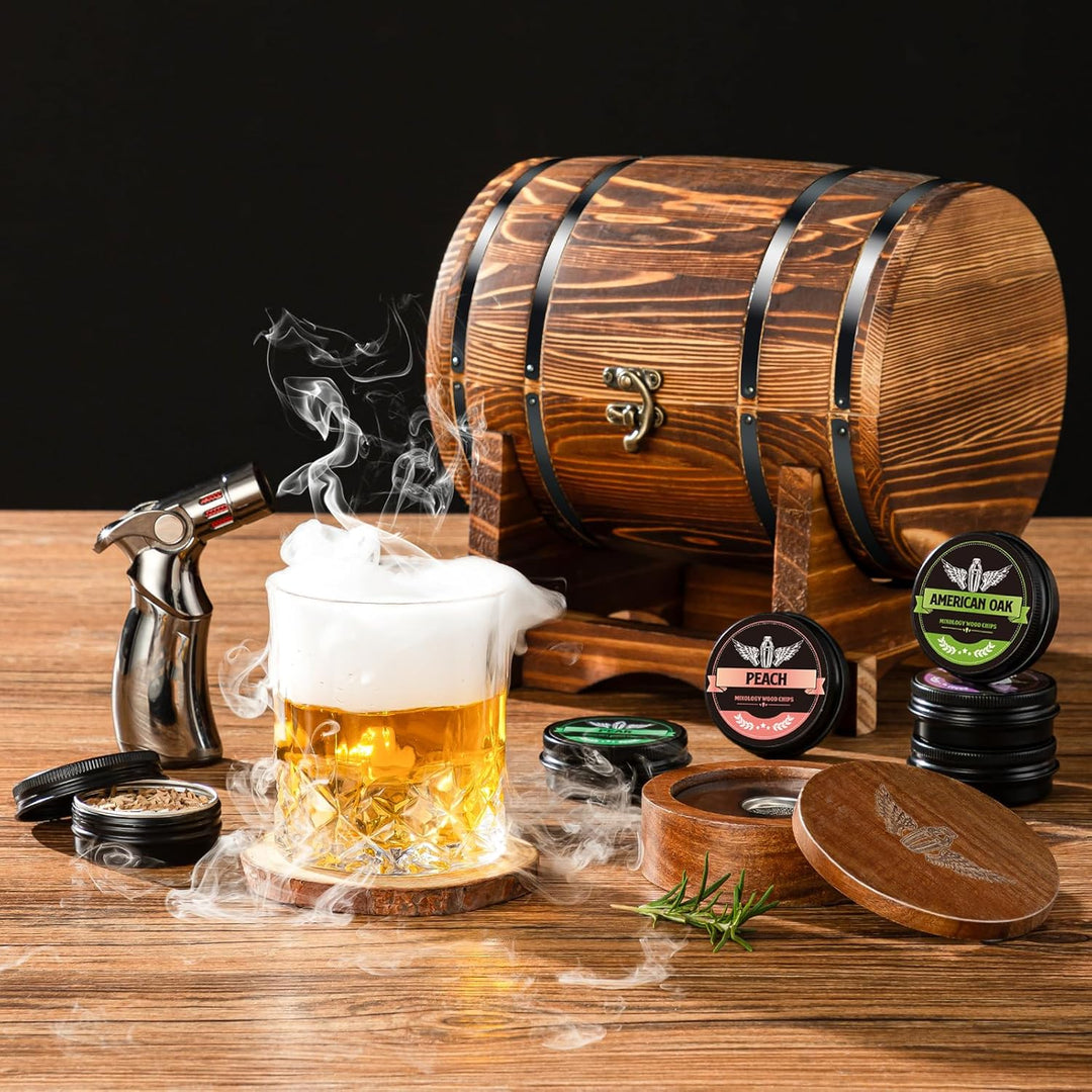 Cocktail Smoker Kit with Display Barrel - Bottles2Gift