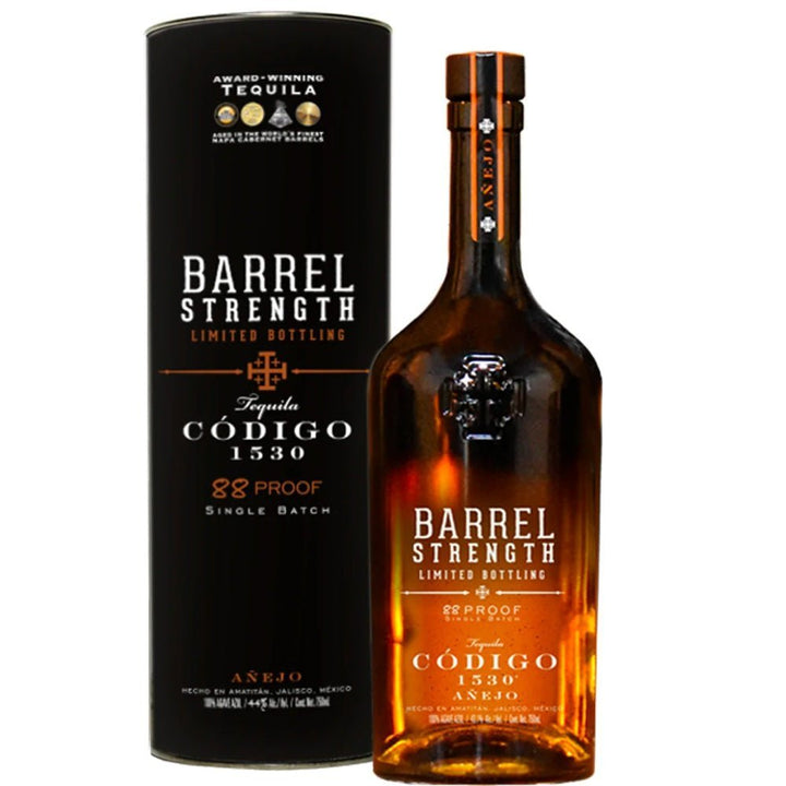 Código 1530 - Barrel Strength Añejo Tequila 750ml - Bottles2Gift