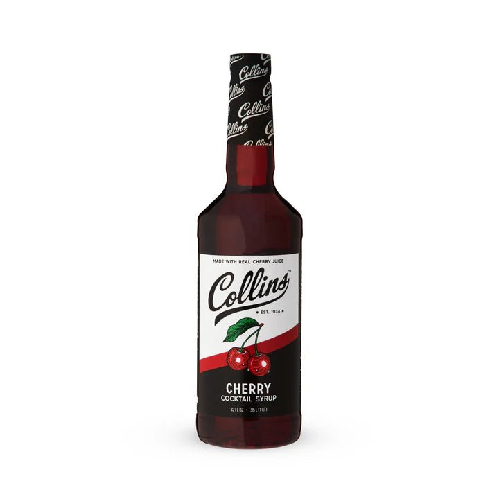 Collins Cherry Cocktail Syrup 32 fl oz - Bottles2Gift