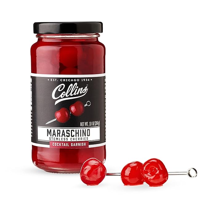 Collins Stemless Maraschino Cocktail Cherries - Bottles2Gift