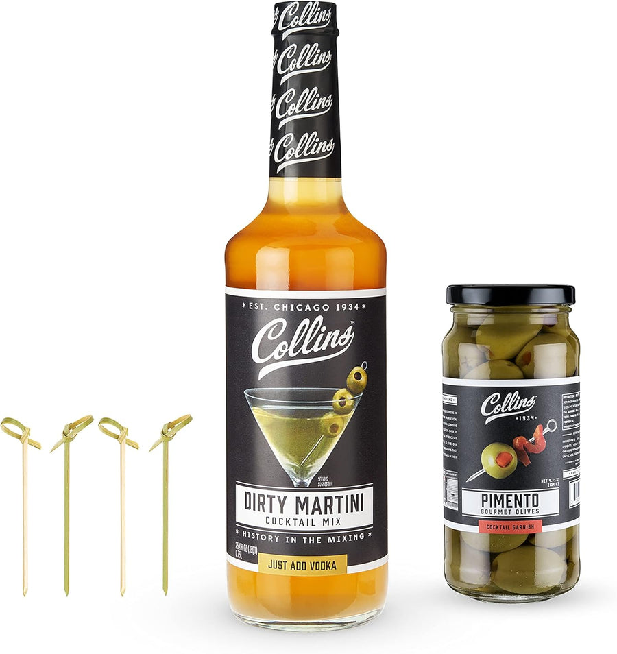 Collins Ultimate Dirty Martini Cocktail Kit - Bottles2Gift
