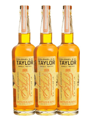 Colonel E.H. Taylor Small Batch Kentucky Straight Bourbon Whiskey 3 - Pack Bottle Combo - Bottles2Gift